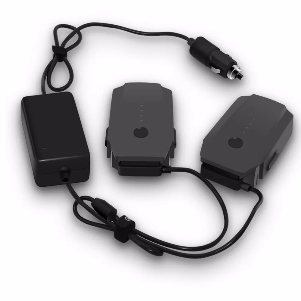 2 в 1 Автомобильное зарядное устройство для DJI Mavic Pro Platinum камера беспилотный аккумулятор портативное умное зарядное устройство для транспортного средства двойной выход зарядка
