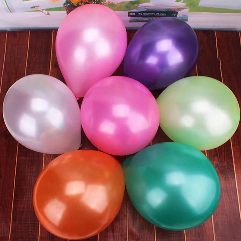 Свадебные украшения 20 шт./лот 2 8 г розовые латексные жемчужные шары 12 дюймов для