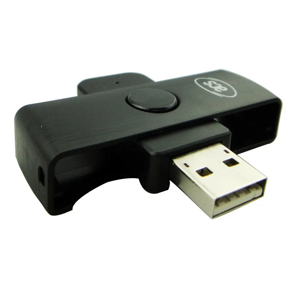 Портативный считыватель смарт карт USB ACR38U N1 CAC общий доступ писатель ID SCM Fold|card reader