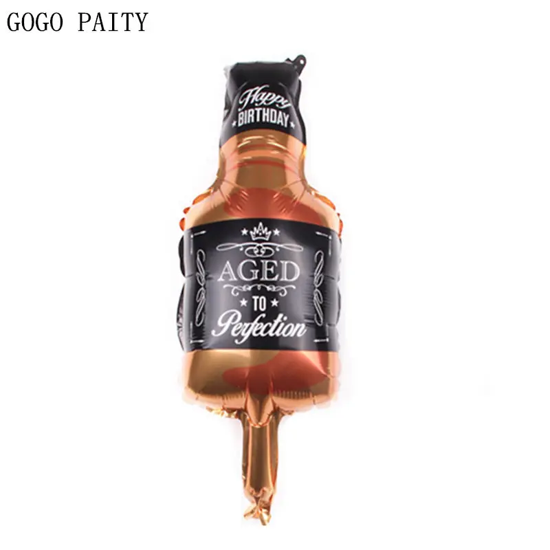 GOGO PAITY новая модель мини бутылки алюминиевый воздушный шар свадебное оформление