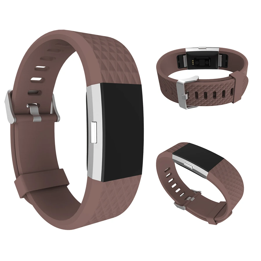 Оригинальный сменный ремешок браслет силиконовый для Fitbit Charge 2 на запястье|wristband