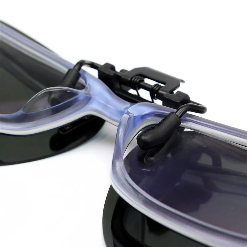 Поляризованные солнцезащитные очки унисекс из поликарбоната с клипсой для