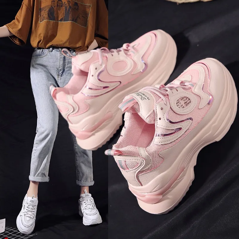 Fujin/осенние женские повседневные кроссовки Женская Вулканизированная обувь