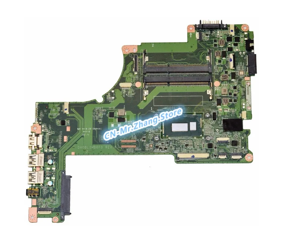 

SHELI FOR Toshiba Satellite S55 S55-C S55-C5274 Laptop Motherboard W/ I7-5500U CPU A000393960 DABLQMB16B0 DDR3