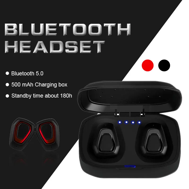 A7 TWS беспроводные Bluetooth наушники V5.0 + EDR настоящие гарнитура стерео Встроенный