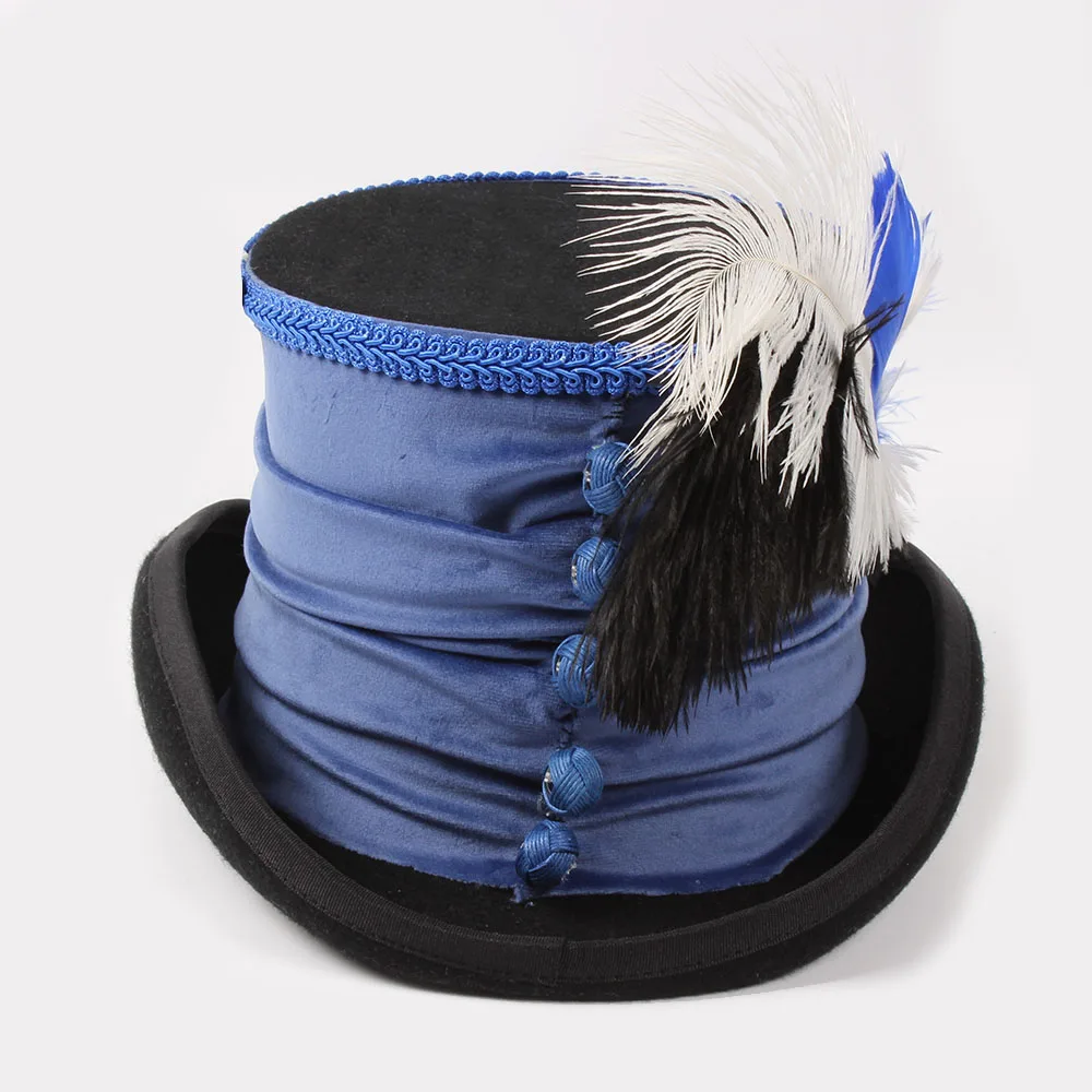 Шляпа женская черная с сеточкой 13 5 см 4 размера | Аксессуары для одежды