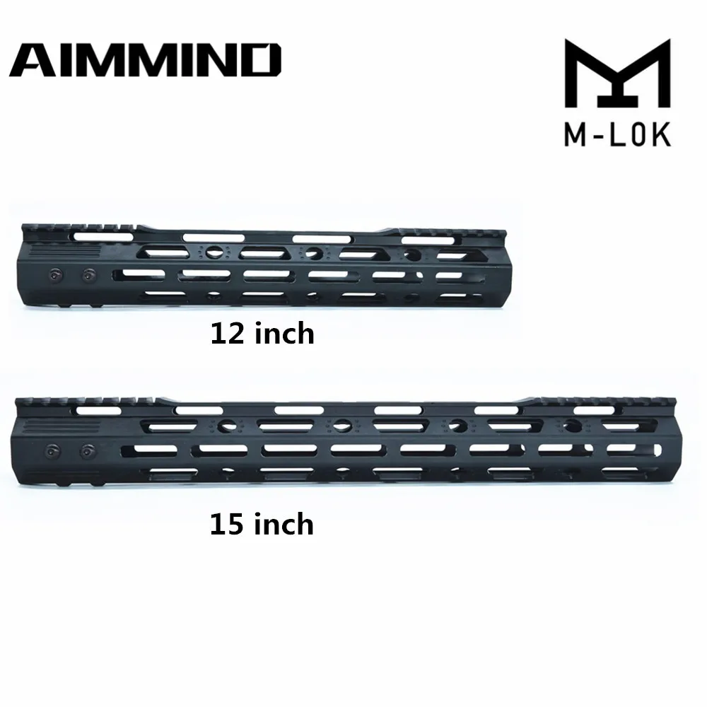 Ссветильник супер тонкий MLok mlok M-LOK Handguard Free Float AR15 M4 M16 223 5 56 винтовка со стальной