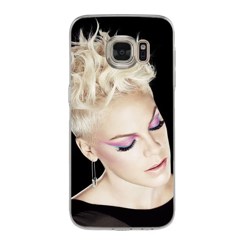 Yinuoda розовый P! nk Alecia Beth Moore Singer мягкий tpu чехол для телефона samsung galaxy S9 S7 S6 edge plus S5 S8