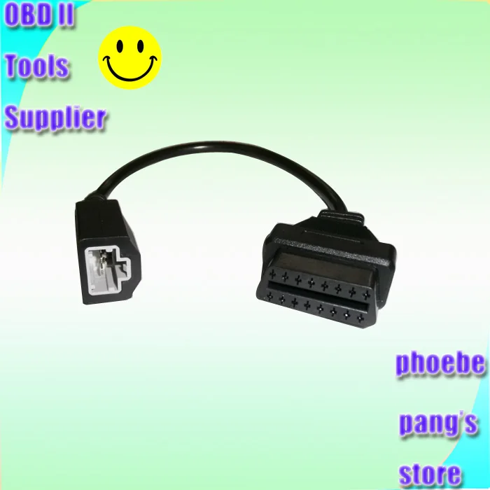 OBD2 разъем 16 Pin OBDII для Honda 3 pin до Разъем диагностический инструмент|diagnostic tool|obd2