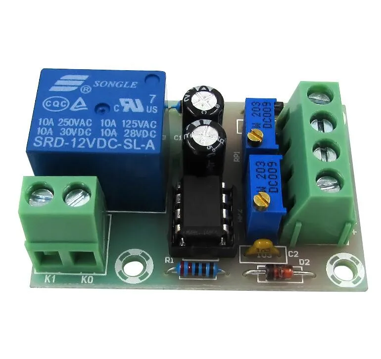 XH-M601 контроль зарядки аккумулятора 12V умное зарядное устройство автоматическая зарядка отключение питания плата управления питанием