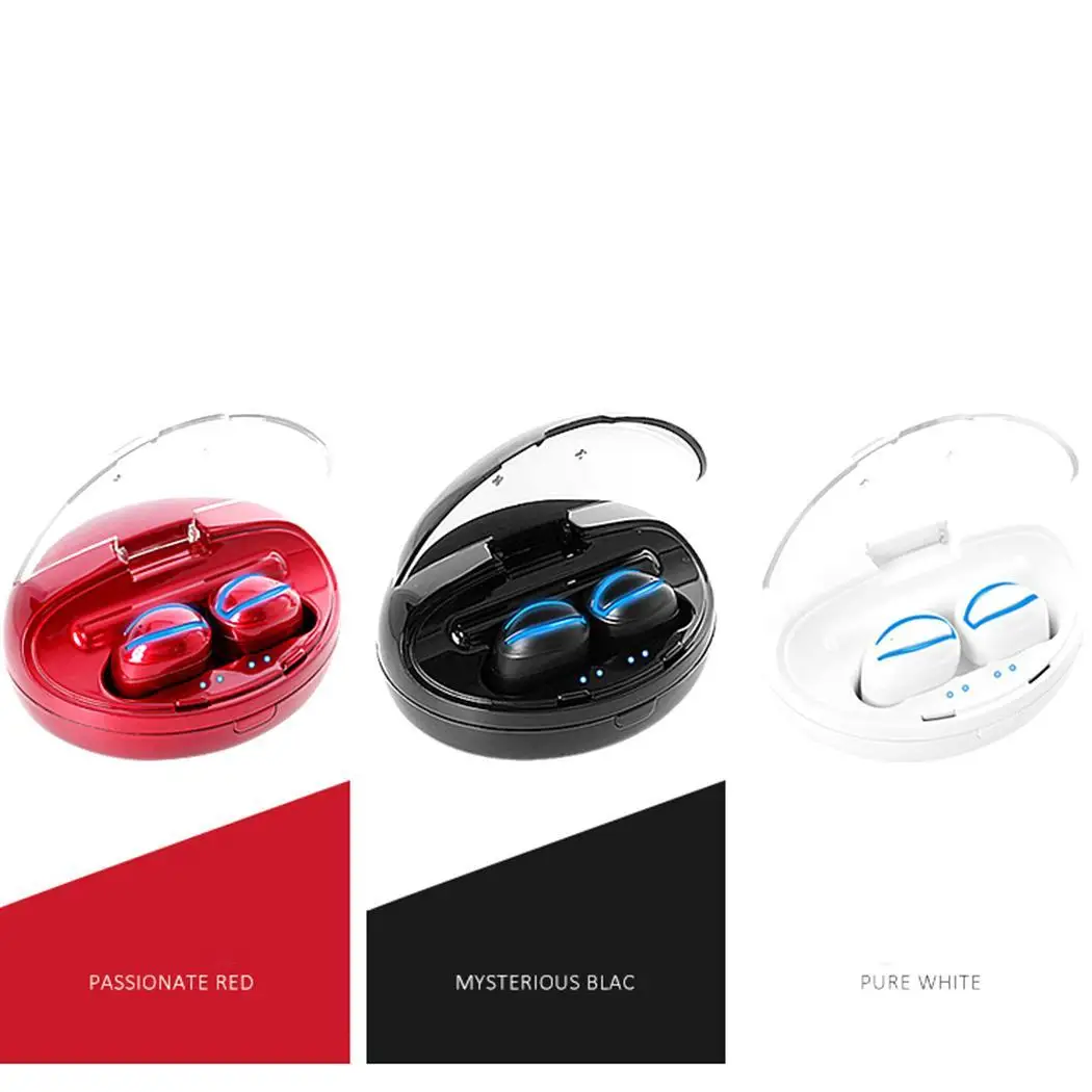 Binaural Bluetooth Wireless 5.0 Headset Stereo Pick up Earphones Kit and Automatic 3~5mw 20~20KHz Boot Pairing | Электроника