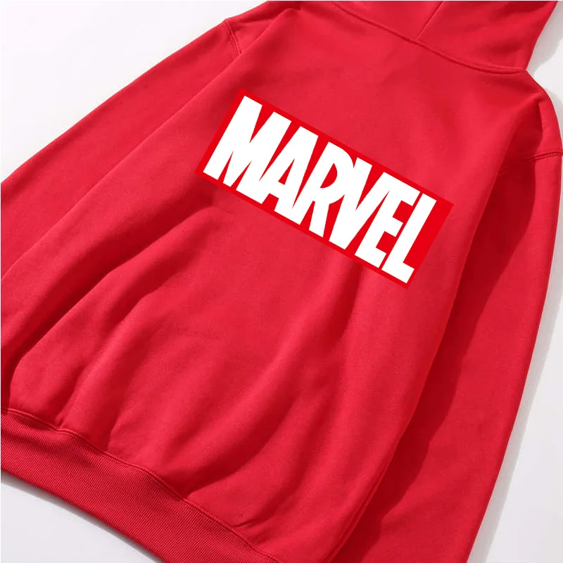 2019 осенне-зимние Брендовые мужские толстовки высокого качества с надписью MARVEL