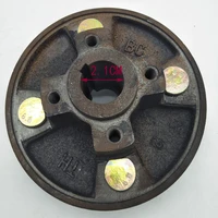 a313 electric tricycle type 130 disc brake pot brake drum rear axle brake hub brake cover suitable for 6205 bearing