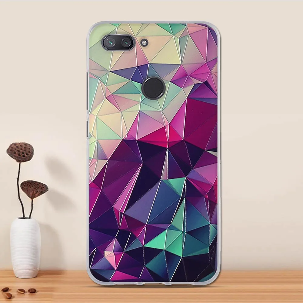4 Для Xiaomi mi 8 Lite чехол силиконовый чехол для Xiaomi mi 8 lite mi 8 Lite mi 8 Youth чехол для телефона для Xiaomi mi 8 Lite Capa - Цвет: 4