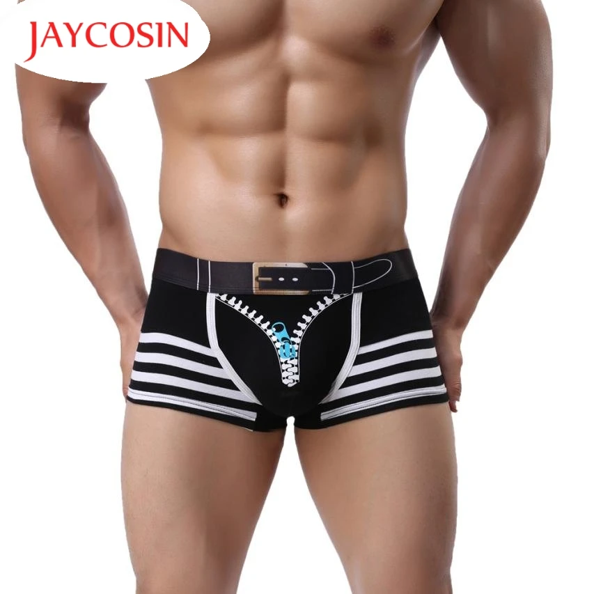JAYCOSIN новые модные сексуальные мужские полосатые нижнее белье на искусственной