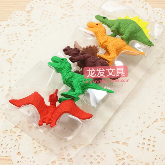1 шт. обучающий ластик для животных из мультфильма Зоопарк Динозавр Парк Юрского