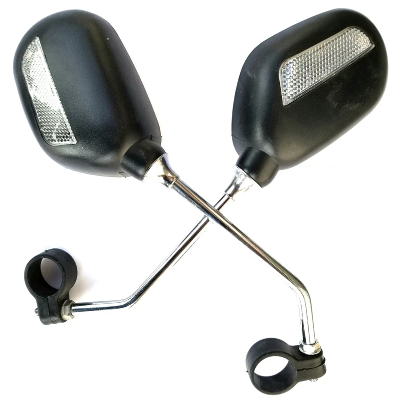 1 пара зеркало заднего вида для велосипеда безопасное регулируемые зеркала левое