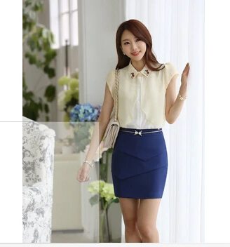 Новое Прибытие Мода Осень Летние Женщины Формальных Короткая Юбка Дамы Черный