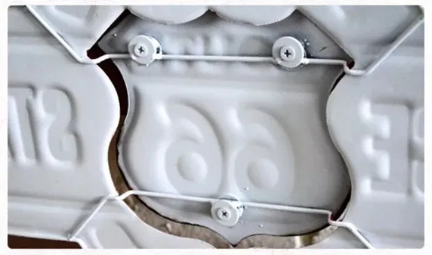 Неправильный оттенок винтажная Оловянная металлическая табличка для бара паба