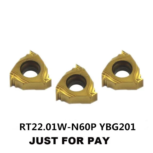 

RT22.01W-N60P- YBG201 ZCC.CT Internal Threading insert 22ER 6.00GM YBG201 General pitch threading tool