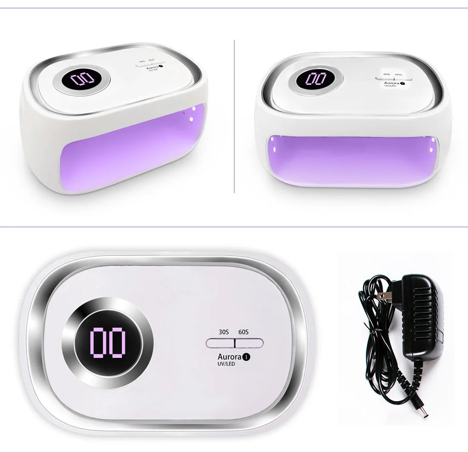 Модный УФ светодиодный Гель лак для ногтей лампа отверждения Новый 48 Вт Сушилка