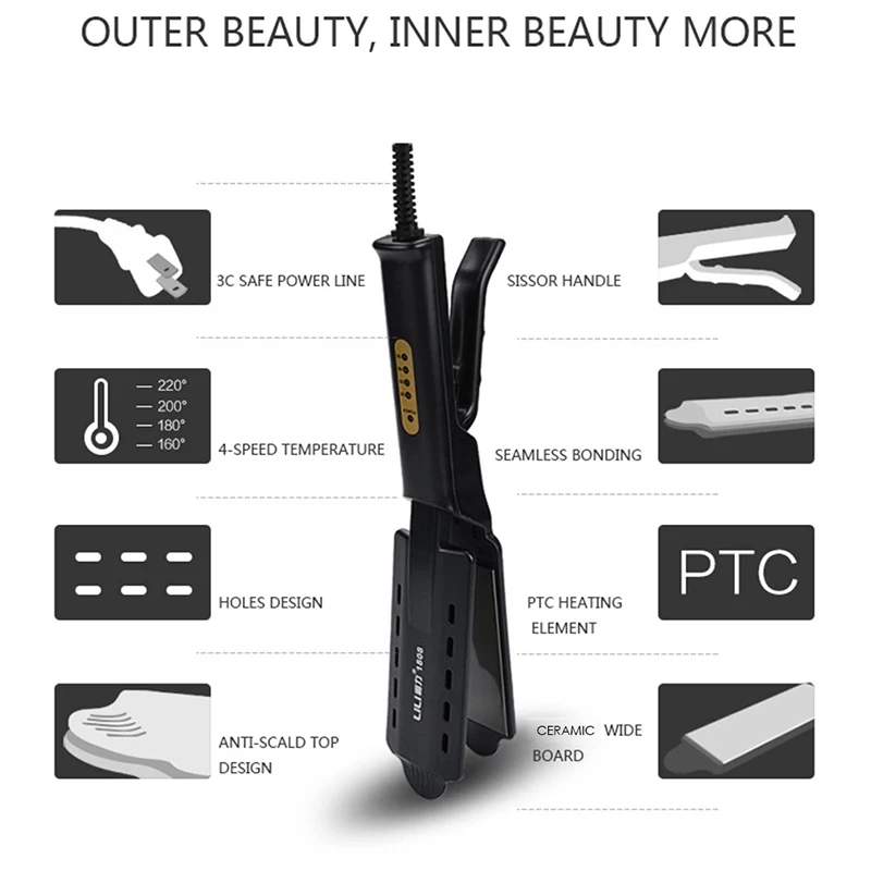 Профессиональный Выпрямитель для волос 110 240 В|hair irons|professional straightenerflat iron |