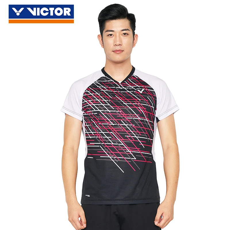 Мужская и женская спортивная футболка Victor Badminton быстросохнущая новинка 2019|Наборы