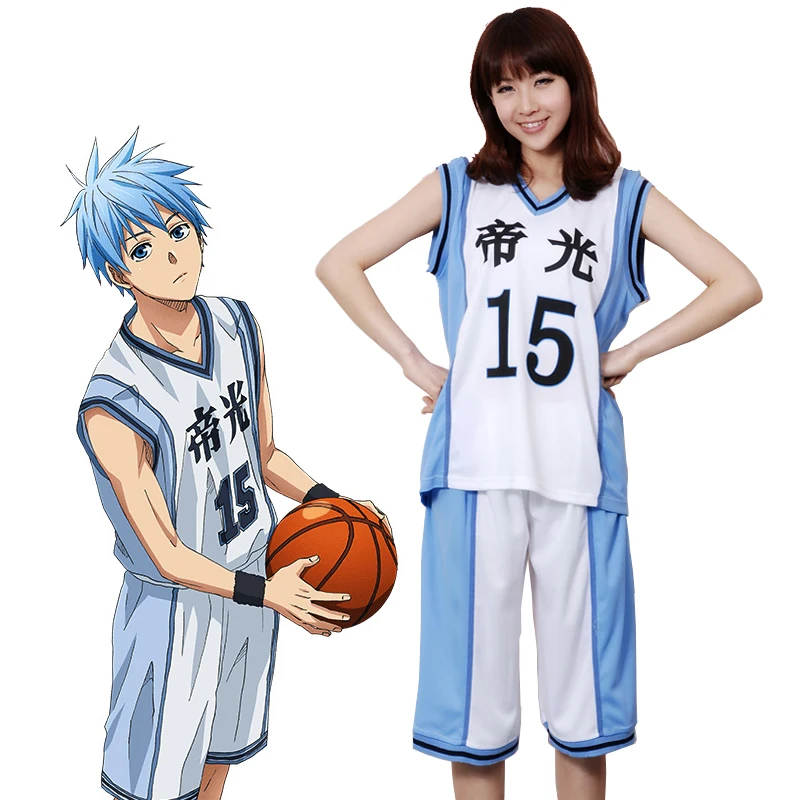 Костюм для косплея Kuroko no Basuke Teiku Tetsu Midorima Shintaro Kise Униформа баскетбольный костюм