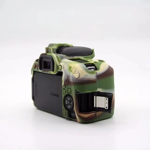 Мягкий силиконовый чехол для камеры защитный чехол для canon eos 77d резиновый чехол с отверстием для аккумулятора 77D сумка для камеры