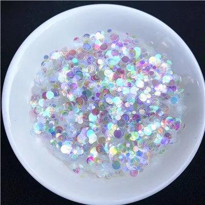 Mix 1-3mm Dot Мульти размер 1-5 мм 10 г ультратонкие точки Звезда Сердце Форма блёстки дизайн ногтей блестки пайетки Eo-Friendly блестка из ПЭТ украшения ногтей - Цвет: Mix 1-3mm Dot