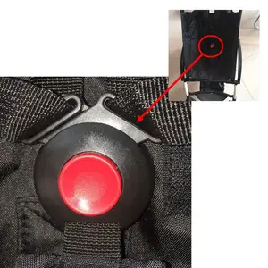 Аксессуары для колясок, универсальная безопасность детской коляски Пряжка сиденья, застежка на ремень безопасности, кнопка натяжения для babyyoya yoyo