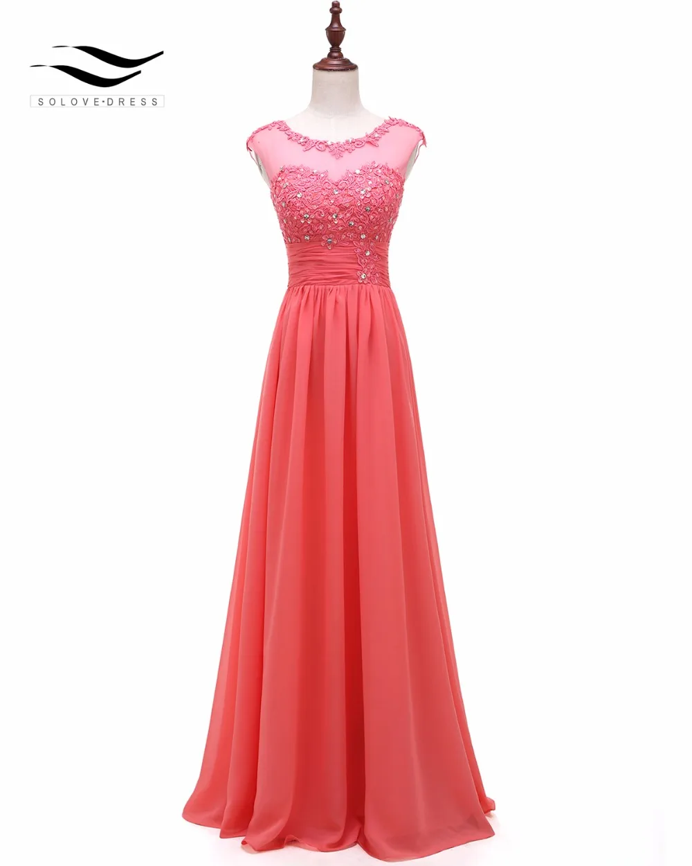 Solovedress аппликации реальные фотографии бисера ТРАПЕЦИЕВИДНОЕ кружевное вечернее