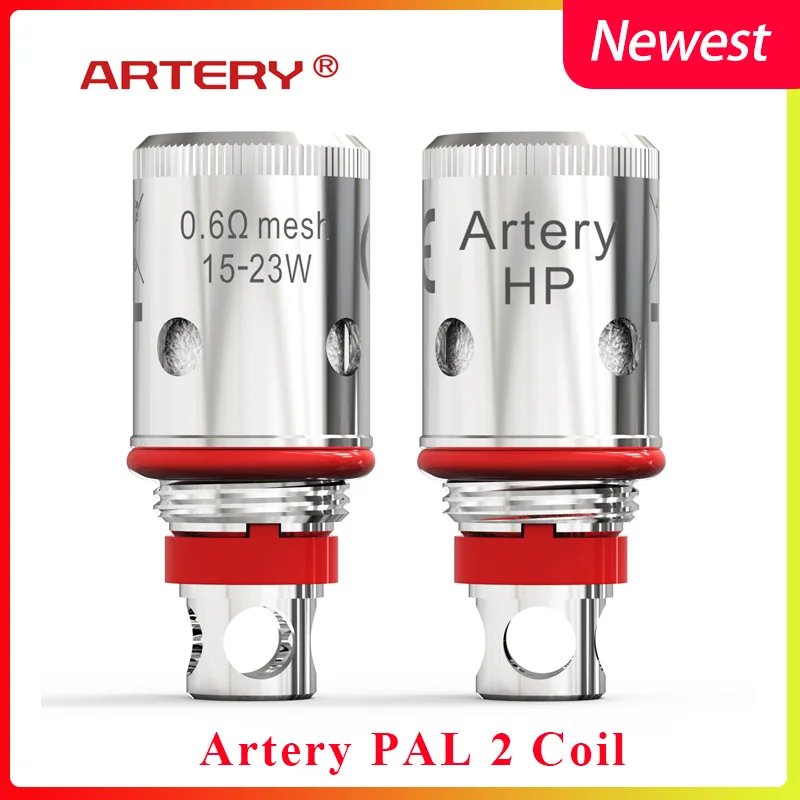 Новинка испаритель для сигарет core Artery PAL 2 Pod стандартный 1 Ом HP/mesh 0.6ohm HP набора