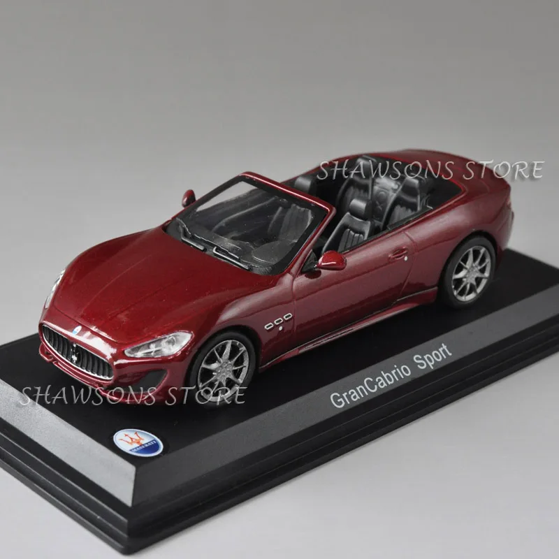 LEO модели игрушки 1:43 винтажная гоночная Машина Maserati GranCabrio Sport Coupe Реплика