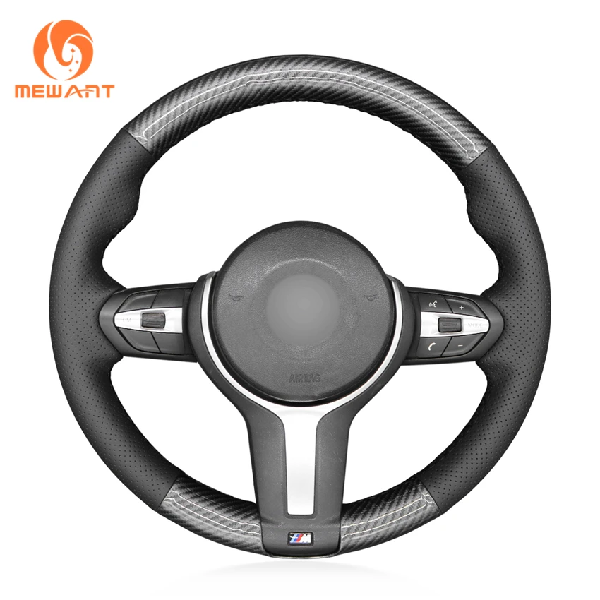 MEWANT чехол на руль из углеродного волокна для BMW M Sport F30 F31 F34 F20 F21 M140i F23 M235i M240i F10 F11 F07