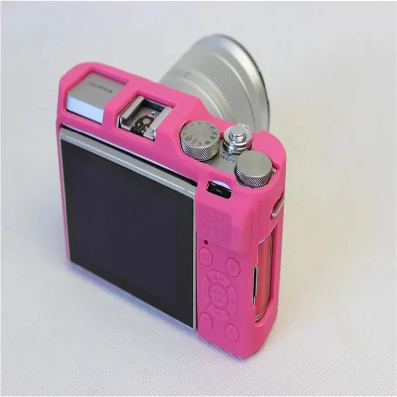 Ocotex Новый горячий силиконовый чехол резиновый корпус защитный для Fujifilm Fuji XA3 XA-3