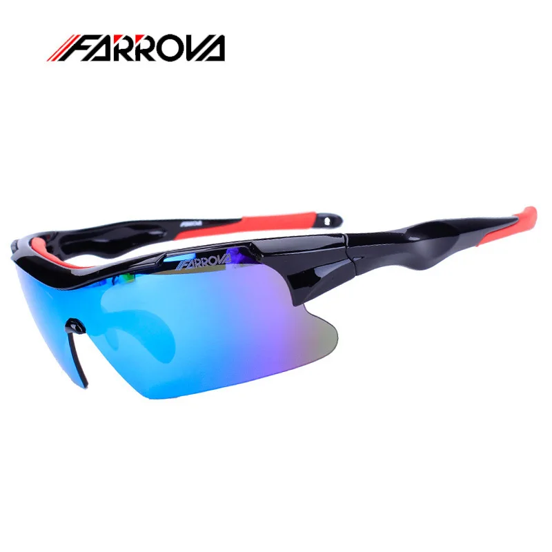Farrova Polarized Cycling Sunglasses Men Women Eyewear Motorcycle Glasses Bike Sports Goggles 5 Lens for Hiking Fishing | Спорт и