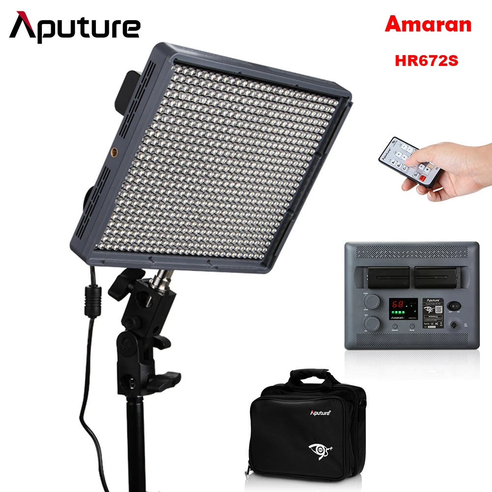 Aputure Amaran HR672S High CRI95 + 672 шт Светодиодный прожектор для фотосъемки Видео Прожектор 2