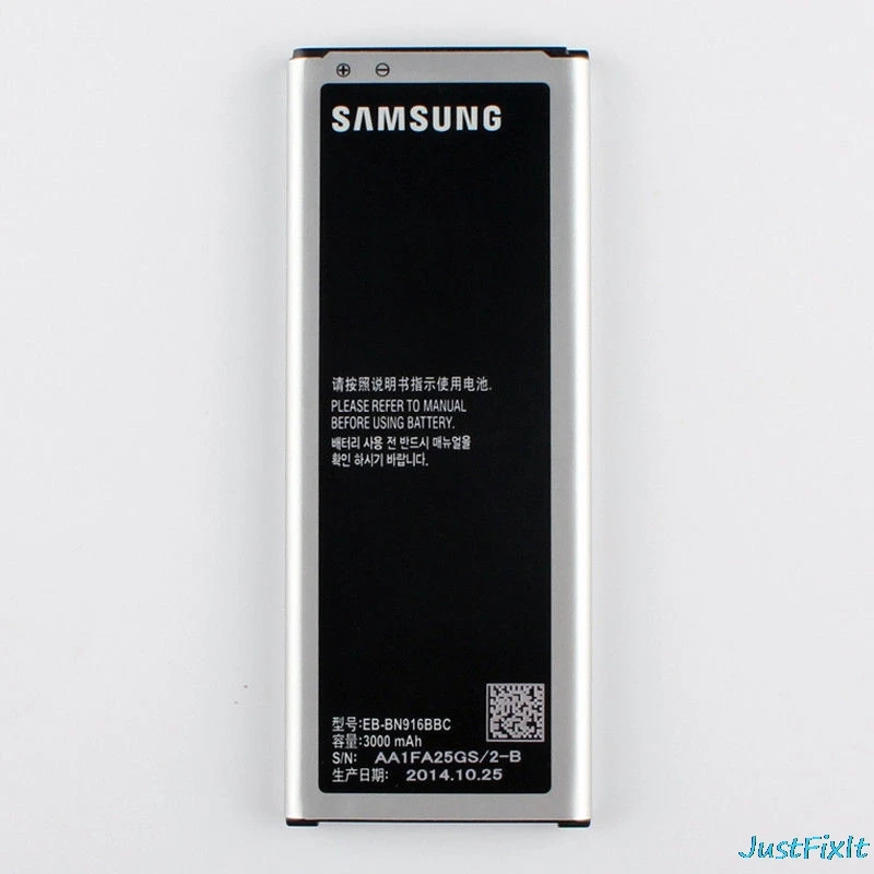 100% Оригинальный аккумулятор для телефона samsung GALAXY NOTE 4 n9100 N9108v N9106w сменный NOTE4 3000mAh