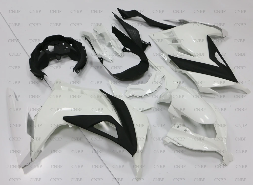 UNPAINTED fairing EX 300 Ninja 2013 Abs обтекатель для Kawasaki Zx300r 2013- черный серебряный красный набор для всего тела EX300 13 14 Пластиковые обтекатели - Цвет: UNPAINTED fairing