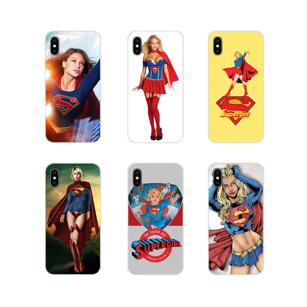 Live Love Supergirl Logo For Xiaomi Mi4 Mi5 Mi5S Mi6 Mi A1 A2 5X 6X 8 9 Lite SE Pro Max Mix 2 3 2S Transparent TPU Shell Case | Мобильные
