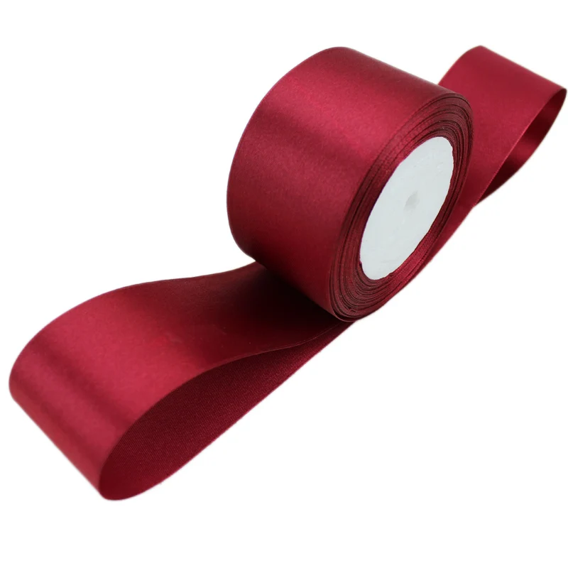 25 ярдов/рулон атласная лента для упаковки подарков|faced satin ribbon|satin ribbonsatin ribbon wholesalers