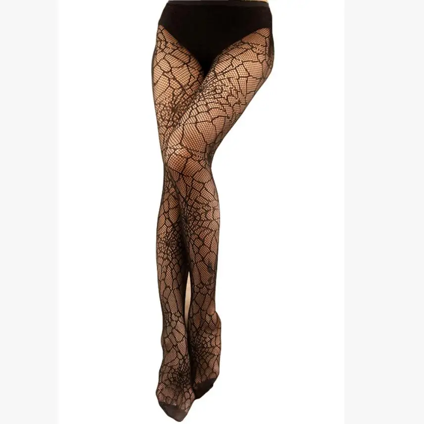 Meias engraadas, модные женские сетчатые колготки, колготки, чулки, Meias cala feminina Calcetines mujer - Цвет: Black