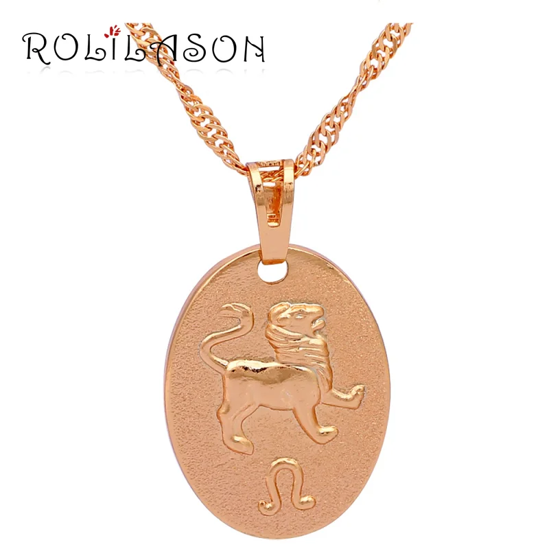 Unique 12 Constellation Aquarius design Top Quality gold tone Fashion Jewelry Necklace &amp Pendants LN541 | Украшения и