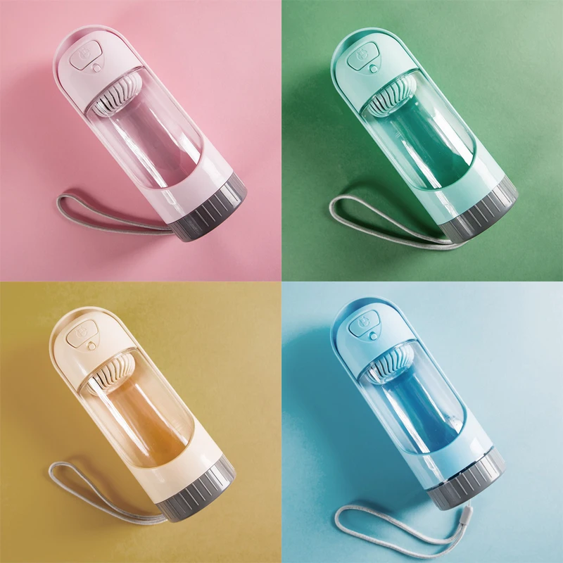 Переносная бутылка для воды собак поилка маленьких и больших питомцев миска