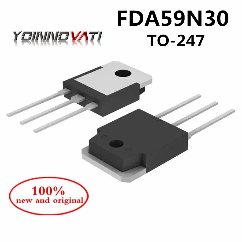 100 шт. FDA59N30 59N30 TO-247 полевой эффект Триод 59A 300 в 100% новый и оригинальный |
