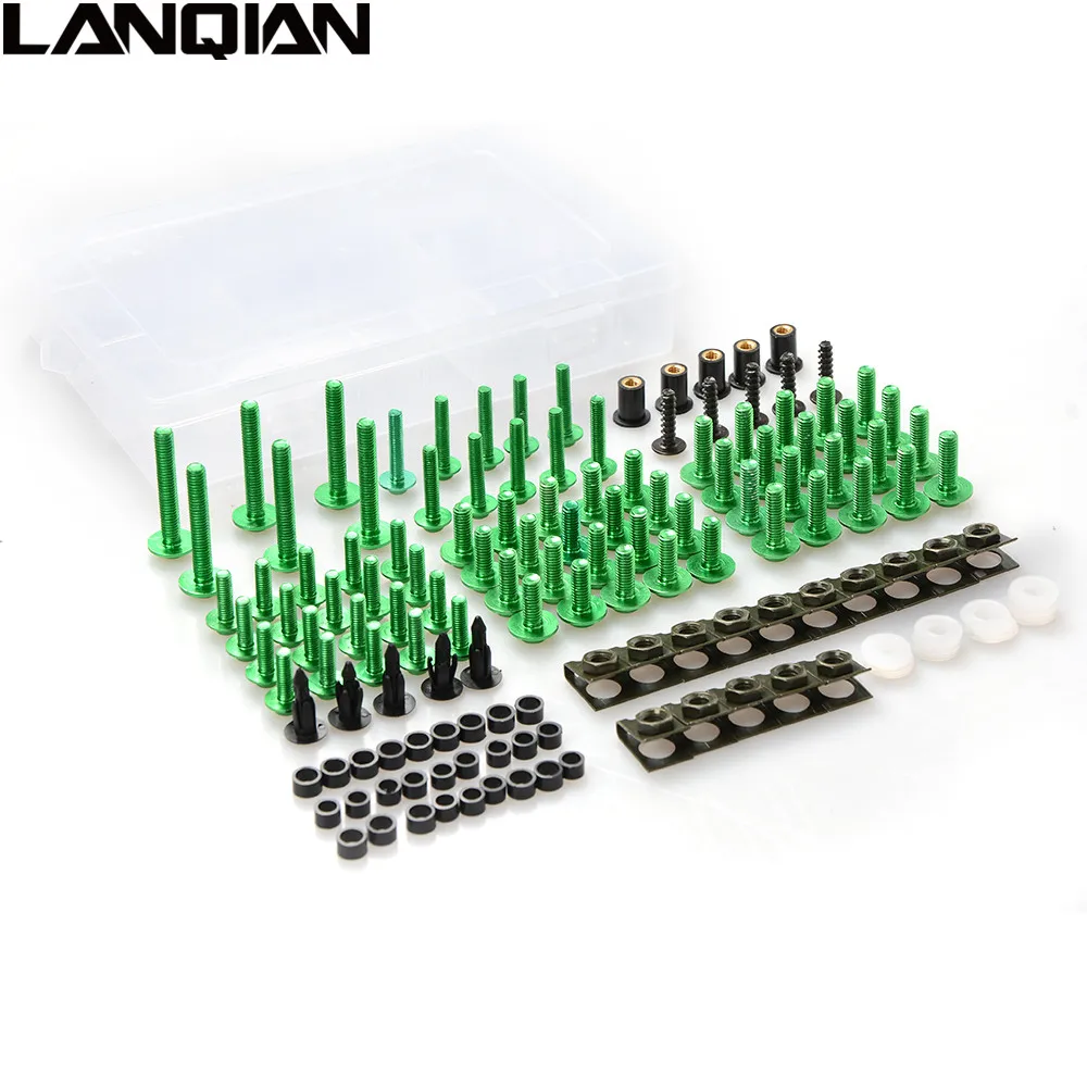 Универсальные болты для обтекателя мотоцикла винтовые гайки Honda CBR900RR CBR1000RR Hornet 600