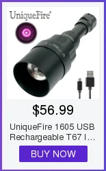 UniqueFire 1508 T67 IR 940NM 3 Режимы светодиодный фонарик инфракрасная лампа Регулируемый масштрабируемый голова для ночного охоты с подсветкой