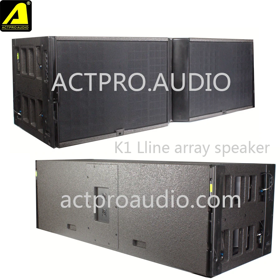 Двойной 12 дюймовый динамик с активной линией K1 мощный звуковой power pro