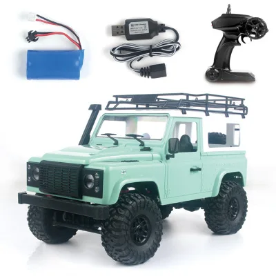 90 Green Foam Box RC автомобиль MN-90 MN-91 RTR MN 1/12 1:12 2,4G 4WD пульт дистанционного управления Автомобили светильник светодиодный Сумки на крыше внедорожный гусеничный автомобиль грузовик игрушки - Цвет: 90 Green Foam Box
